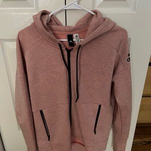 ADIDAS PINK ZIP UP